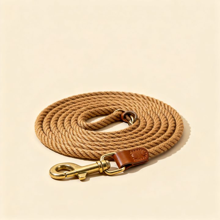 Waxed Cotton Standard Dog Leash